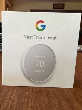 New Google Nest Thermostat - Snow